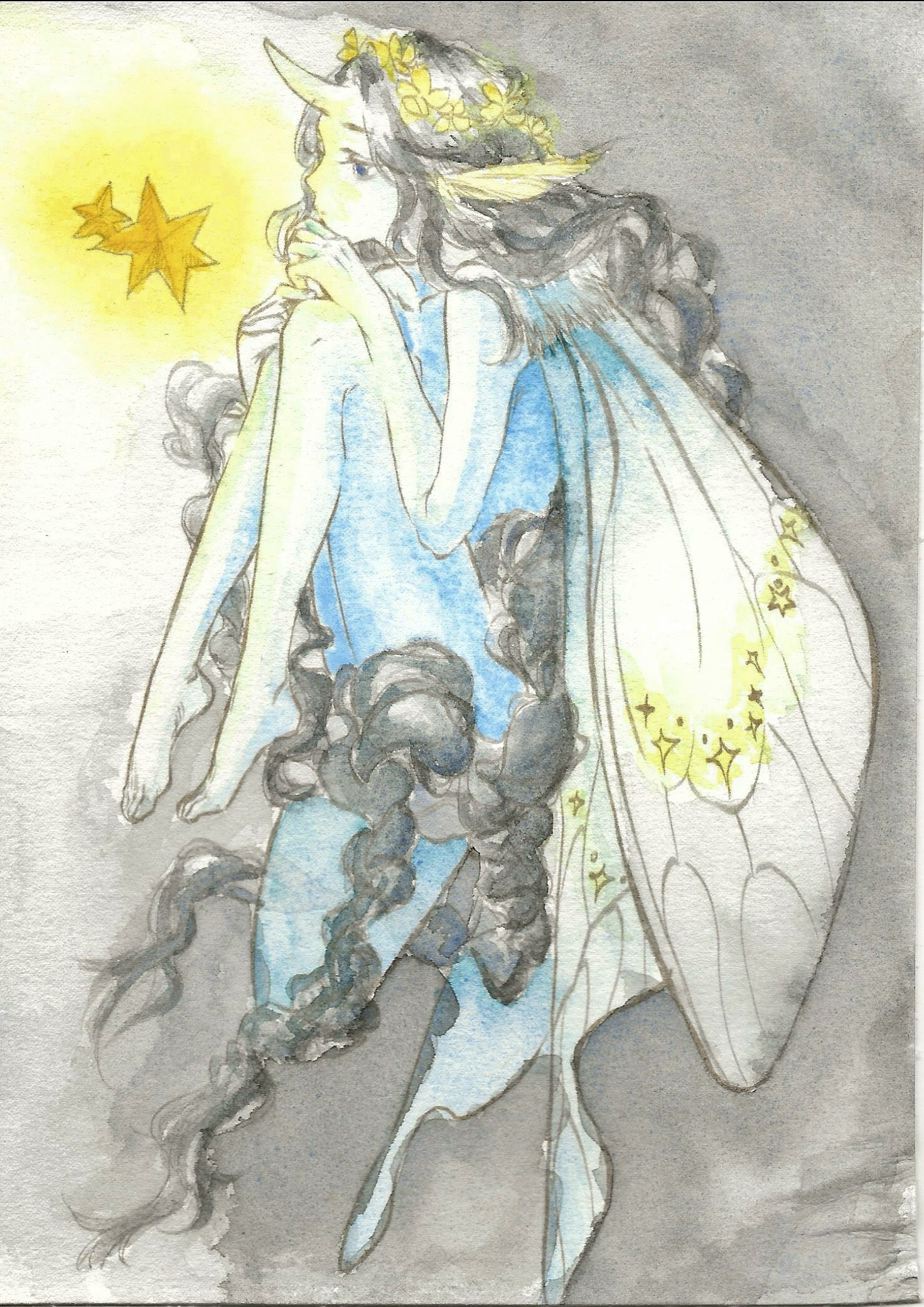 watercolor blues 1