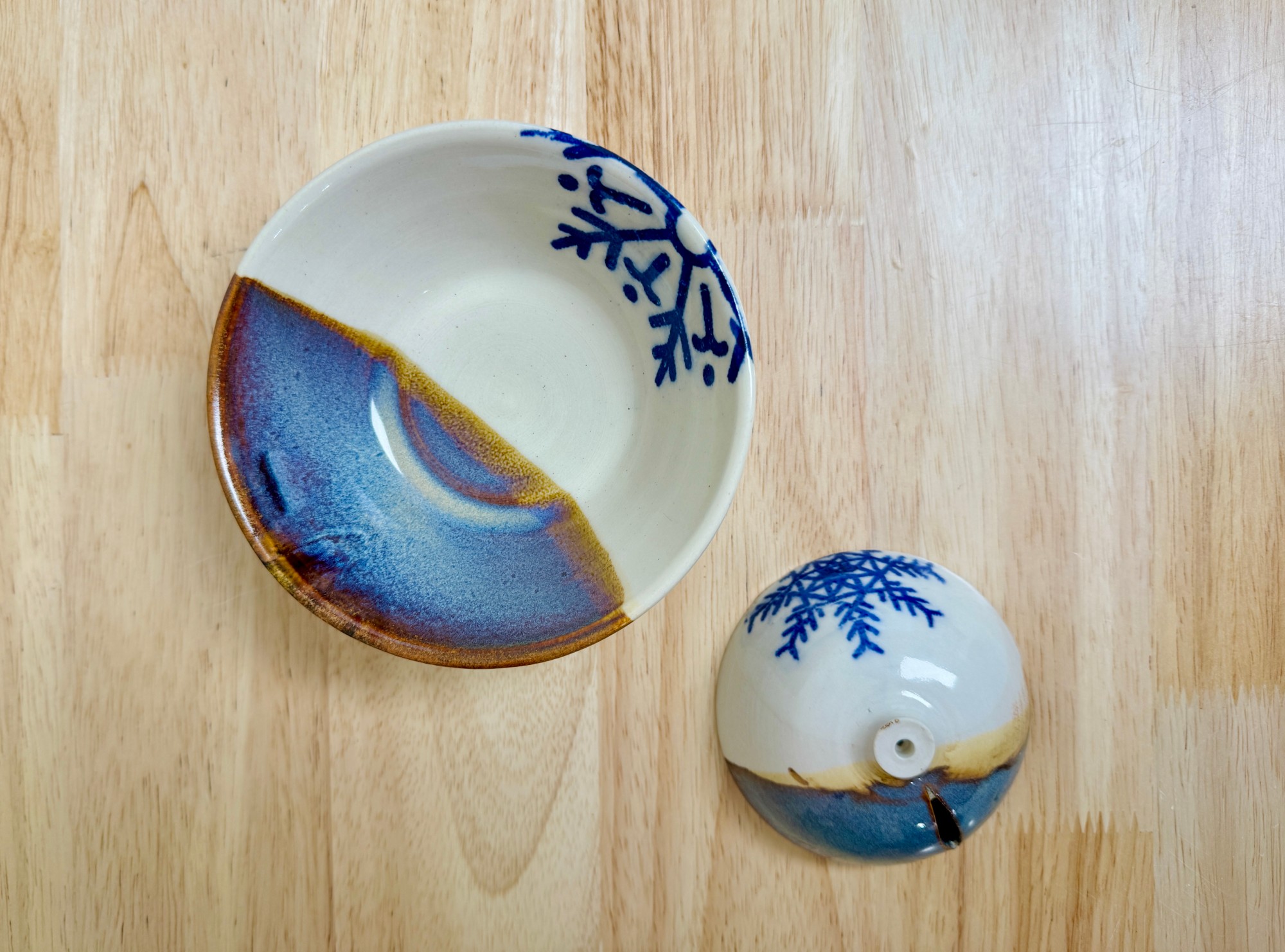 snowflake bowl